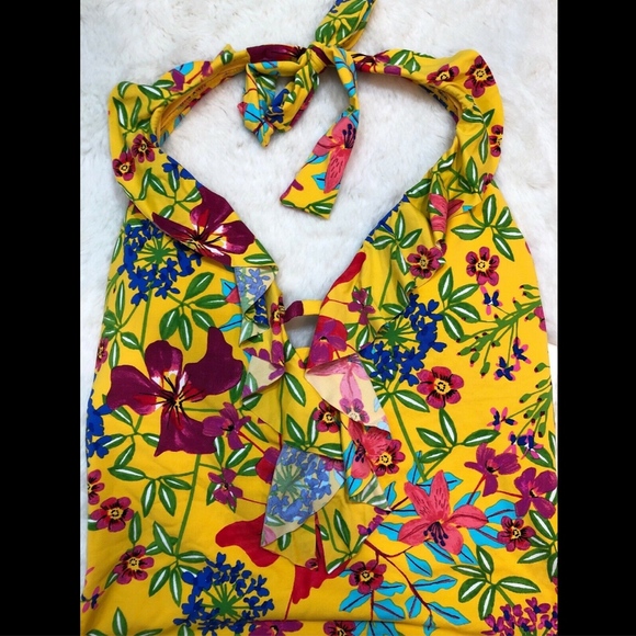 NEW Bleu Rod Beattie Ruffle One Piece Swimsuit 10 - Picture 4 of 8